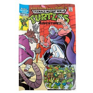 Archie Series Eastman and Lairds Teenage Mutant Ninja Turtles Comic #4 Sept 1989